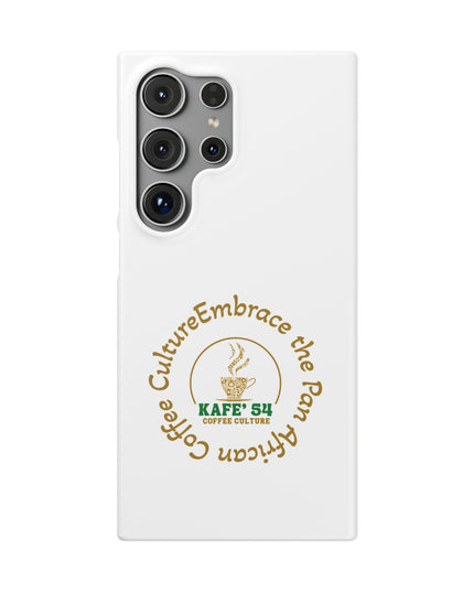Coffee Culture Snap Phone Case KAFE' 54 Embrace the Vibe