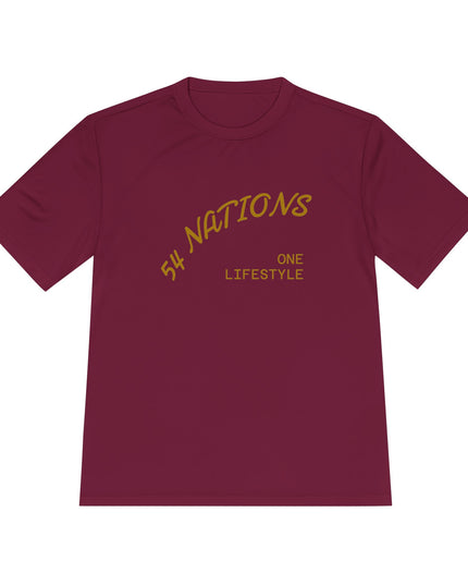Coffee Culture 54 Nations Unisex Moisture Wicking T-shirt