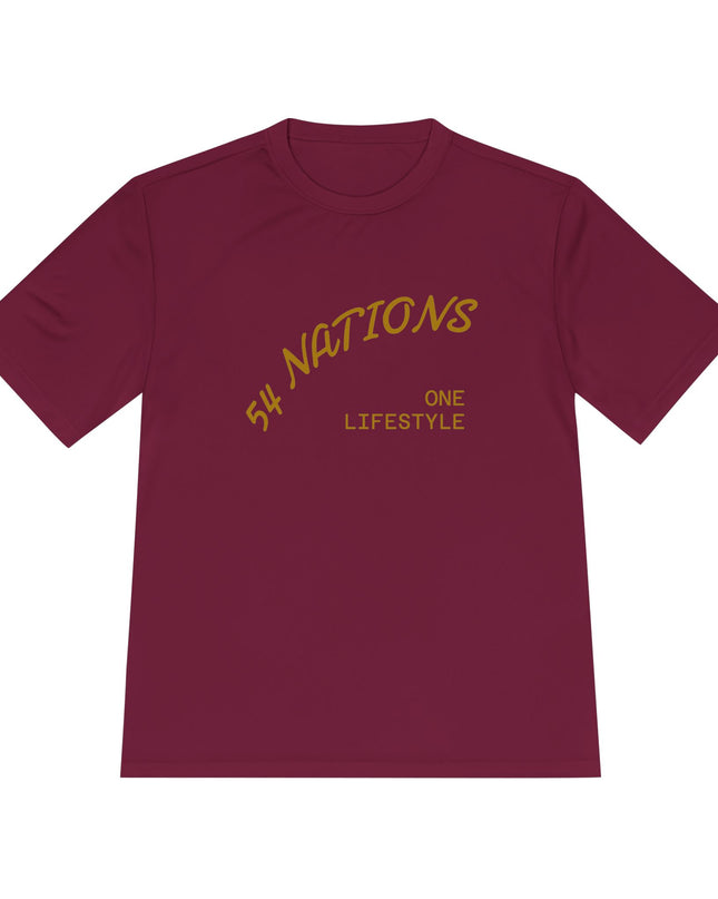 Coffee Culture 54 Nations Unisex Moisture Wicking T-shirt