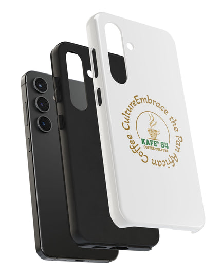 Coffee Culture Tough Phone Case KAFE 54 Embrace Design