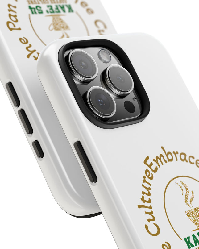 Coffee Culture Tough Phone Case KAFE 54 Embrace Design
