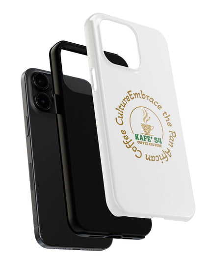 Coffee Culture Tough Phone Case KAFE 54 Embrace Design