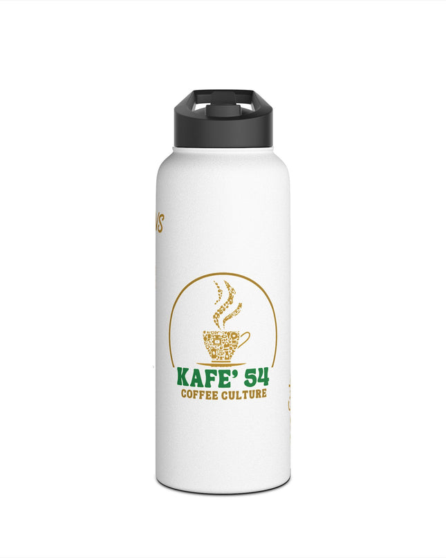Coffee Culture Stainless Steel Water Bottle