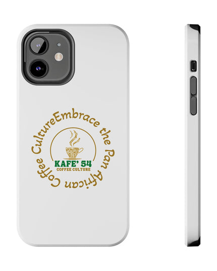 Coffee Culture Tough Phone Case KAFE 54 Embrace Design