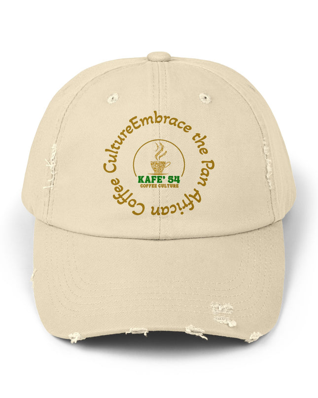 Distressed Coffee Club Cap