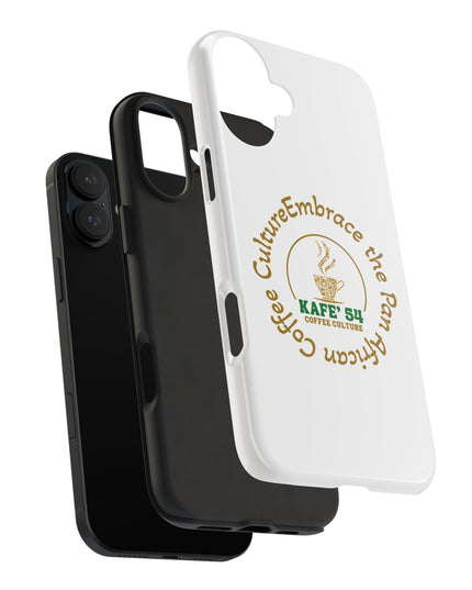 Coffee Culture Tough Phone Case KAFE 54 Embrace Design