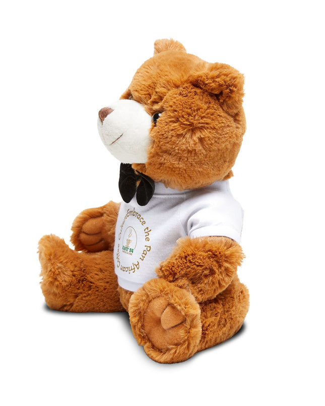 Plush Teddy Bear Embrace TShirt Soft Brown Keepsake Gift