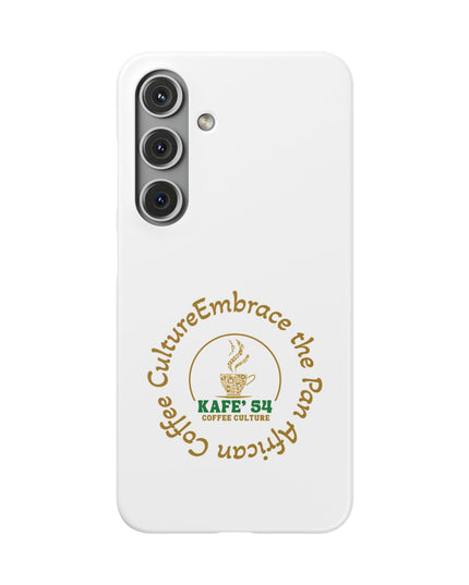 Coffee Culture Snap Phone Case KAFE' 54 Embrace the Vibe
