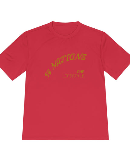 Coffee Culture 54 Nations Unisex Moisture Wicking T-shirt