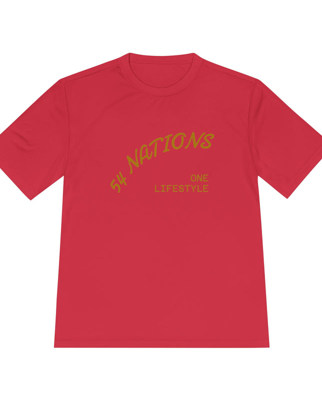 Coffee Culture 54 Nations Unisex Moisture Wicking T-shirt