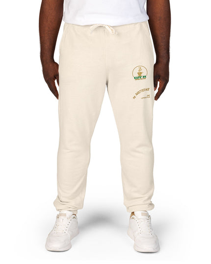 Comfortable Garment-Dyed Fleece Sweatpants