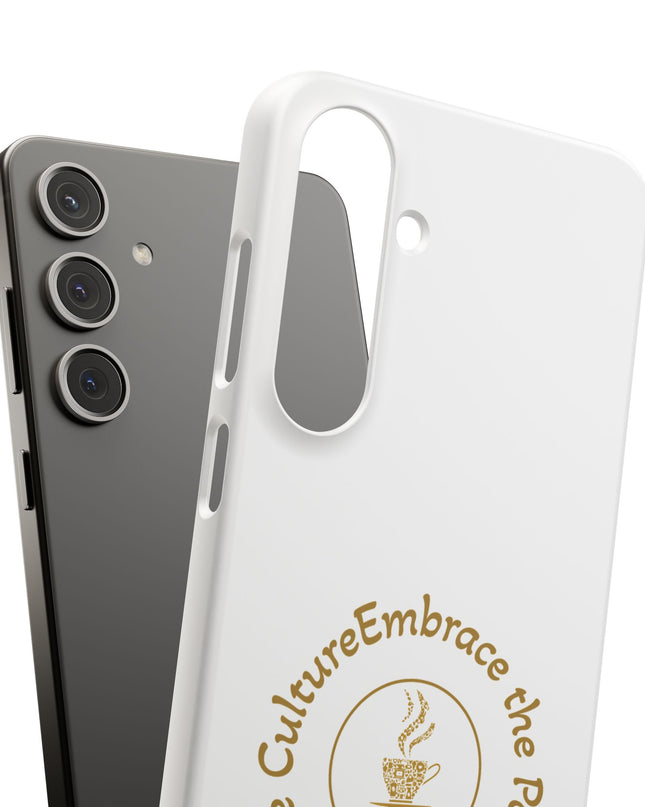Coffee Culture Snap Phone Case KAFE' 54 Embrace the Vibe