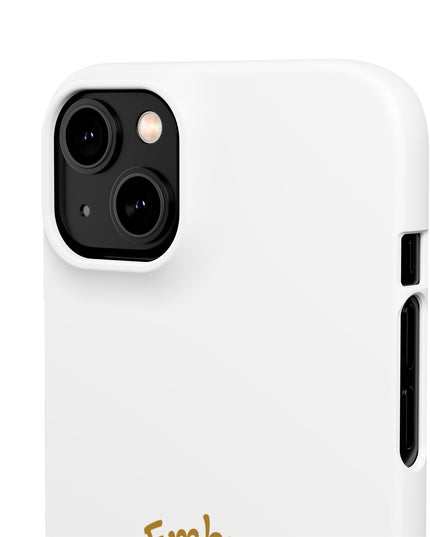 Coffee Culture Snap Phone Case KAFE' 54 Embrace the Vibe