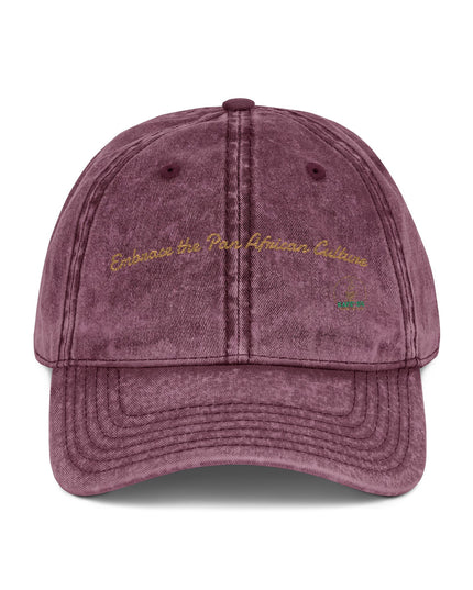 Embrace Vintage Embroidered Baseball Cap