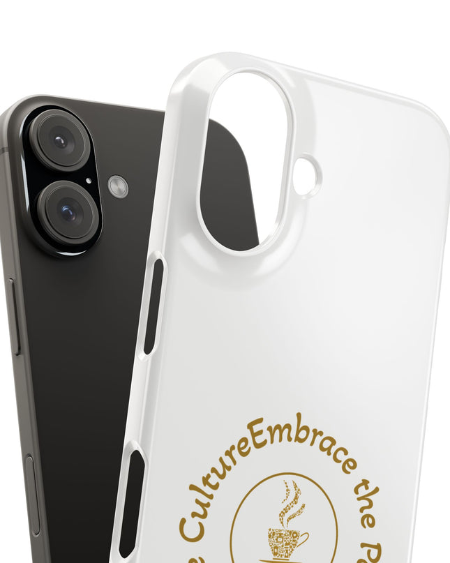 Coffee Culture Snap Phone Case KAFE' 54 Embrace the Vibe