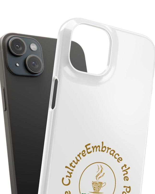 Coffee Culture Snap Phone Case KAFE' 54 Embrace the Vibe