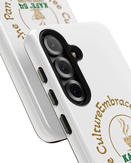 Coffee Culture Tough Phone Case KAFE 54 Embrace Design