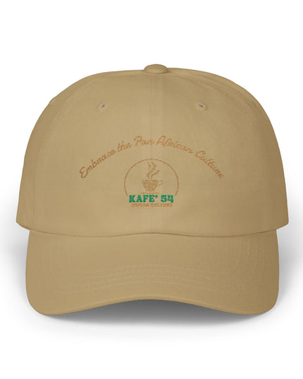 Kafe' 54 Dad Cap — "Embrace the Pan African Culture" Embroidered Hat