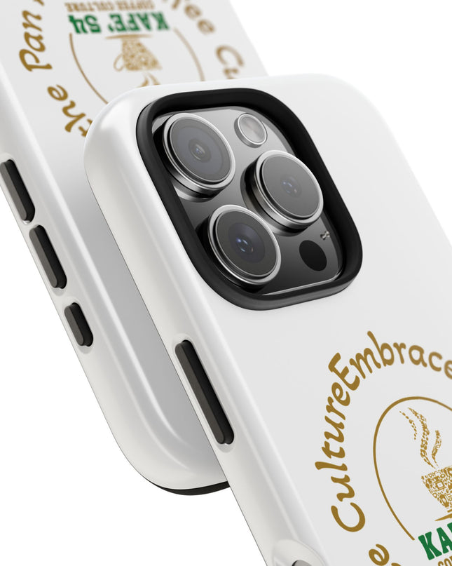 Coffee Culture Tough Phone Case KAFE 54 Embrace Design