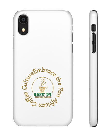 Coffee Culture Snap Phone Case KAFE' 54 Embrace the Vibe