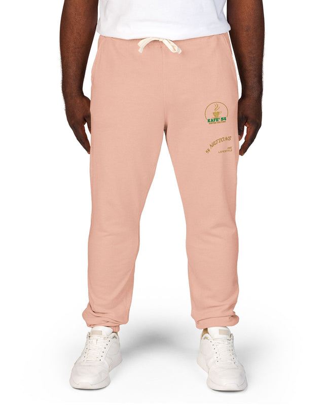 Comfortable Garment-Dyed Fleece Sweatpants