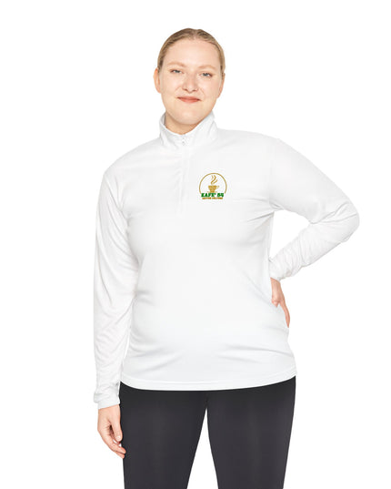 Quarter-Zip Pullover K54 Logo 54 Nations Back Design