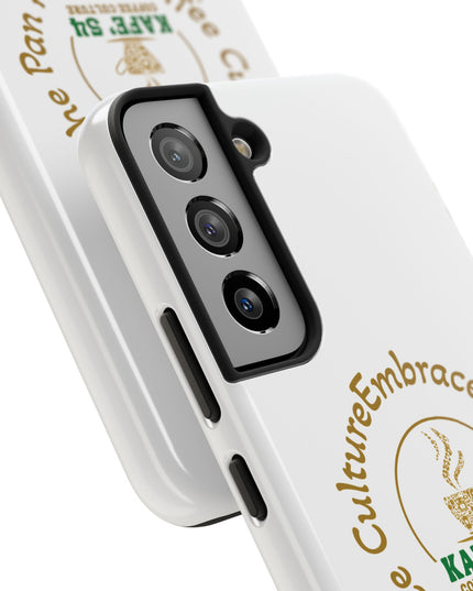 Coffee Culture Tough Phone Case KAFE 54 Embrace Design
