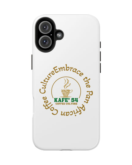Coffee Culture Tough Phone Case KAFE 54 Embrace Design