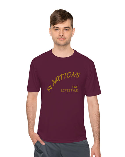 Coffee Culture 54 Nations Unisex Moisture Wicking T-shirt