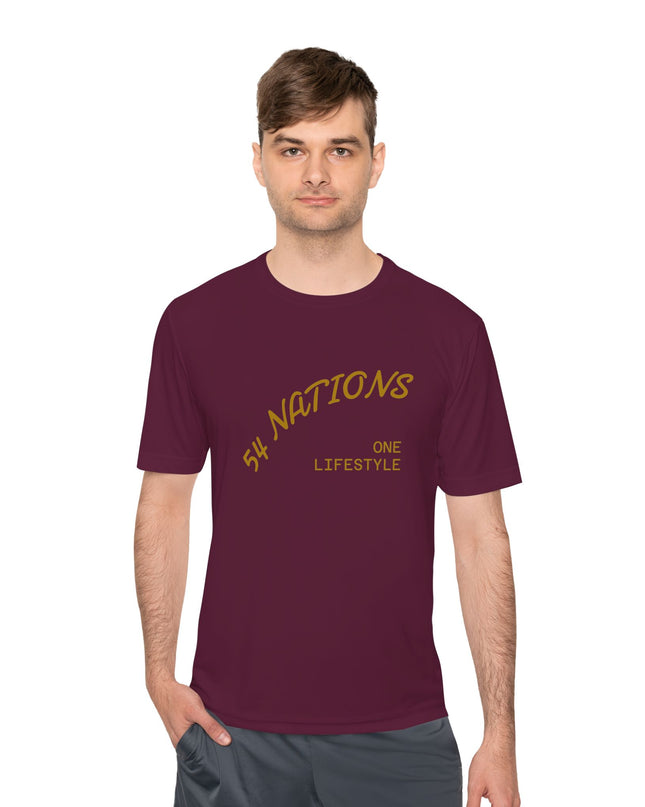 Coffee Culture 54 Nations Unisex Moisture Wicking T-shirt