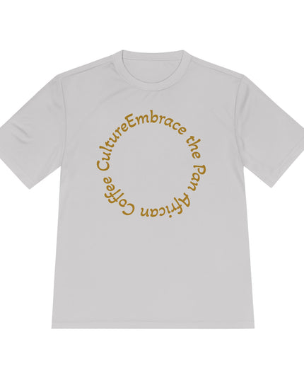 Coffee Culture Embrace Unisex Moisture Wicking T-shirt