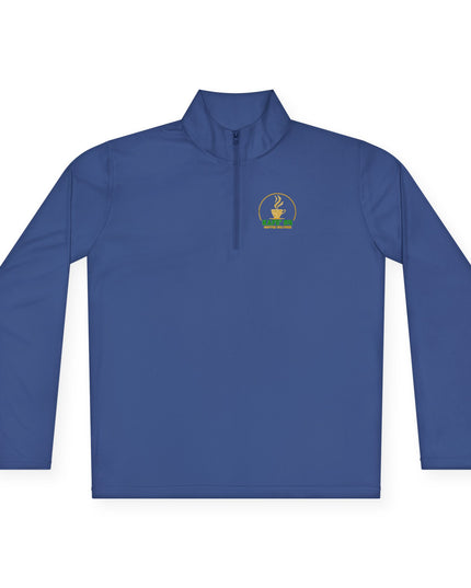 Quarter-Zip Pullover K54 Logo 54 Nations Back Design