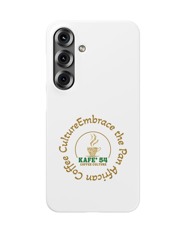Coffee Culture Snap Phone Case KAFE' 54 Embrace the Vibe