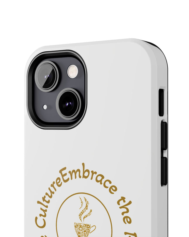 Coffee Culture Tough Phone Case KAFE 54 Embrace Design