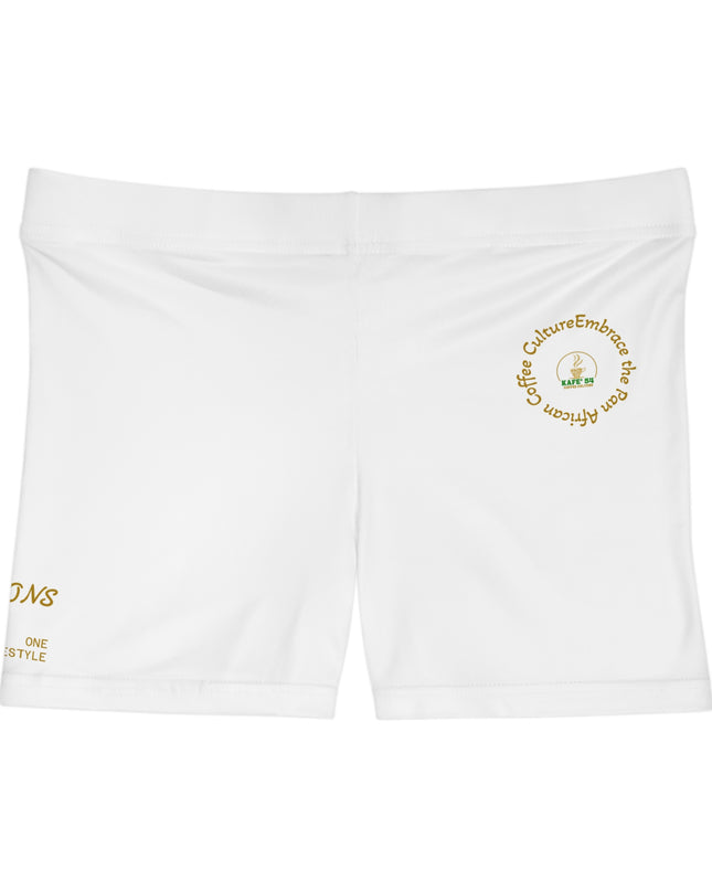Yoga Shorts Embrace Logo Athletic Shorts for Women