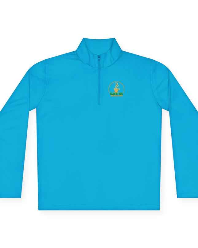 Quarter-Zip Pullover K54 Logo 54 Nations Back Design