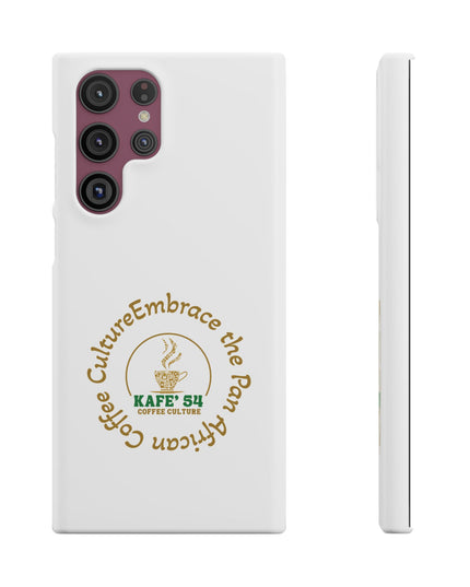 Coffee Culture Snap Phone Case KAFE' 54 Embrace the Vibe