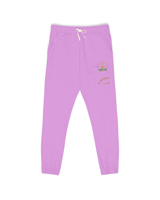 Comfortable Garment-Dyed Fleece Sweatpants