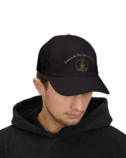Kafe' 54 Dad Cap — "Embrace the Pan African Culture" Embroidered Hat
