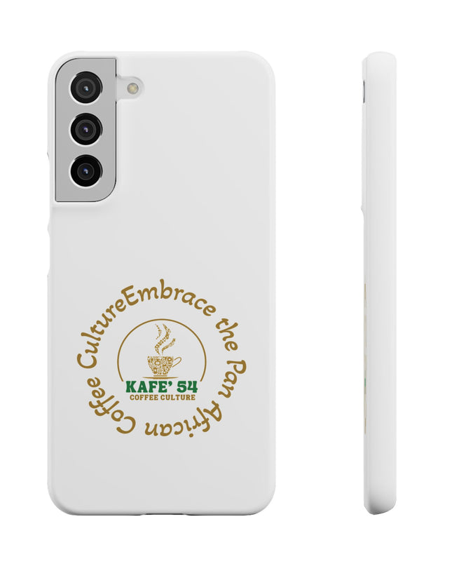 Coffee Culture Snap Phone Case KAFE' 54 Embrace the Vibe