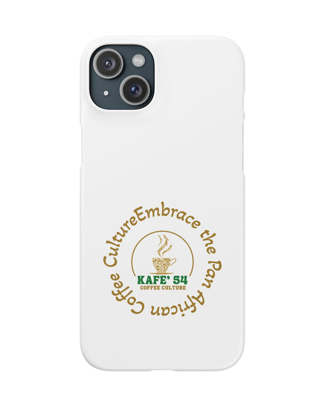 Coffee Culture Snap Phone Case KAFE' 54 Embrace the Vibe