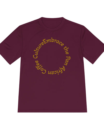 Coffee Culture Embrace Unisex Moisture Wicking T-shirt