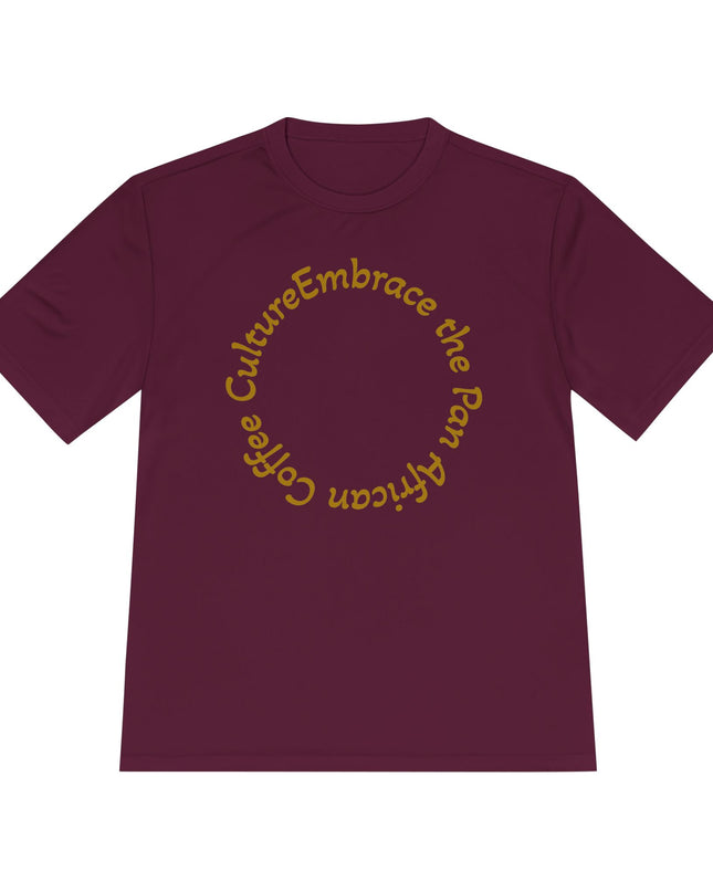 Coffee Culture Embrace Unisex Moisture Wicking T-shirt