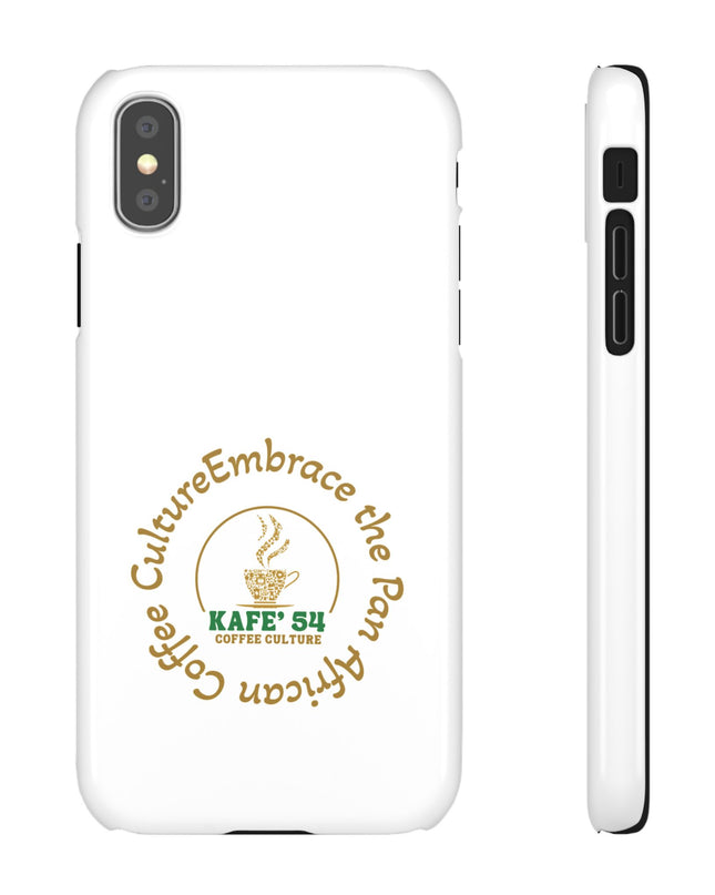 Coffee Culture Snap Phone Case KAFE' 54 Embrace the Vibe