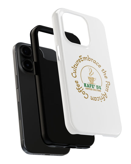 Coffee Culture Tough Phone Case KAFE 54 Embrace Design