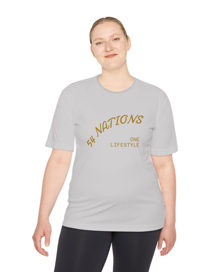 Coffee Culture 54 Nations Unisex Moisture Wicking T-shirt