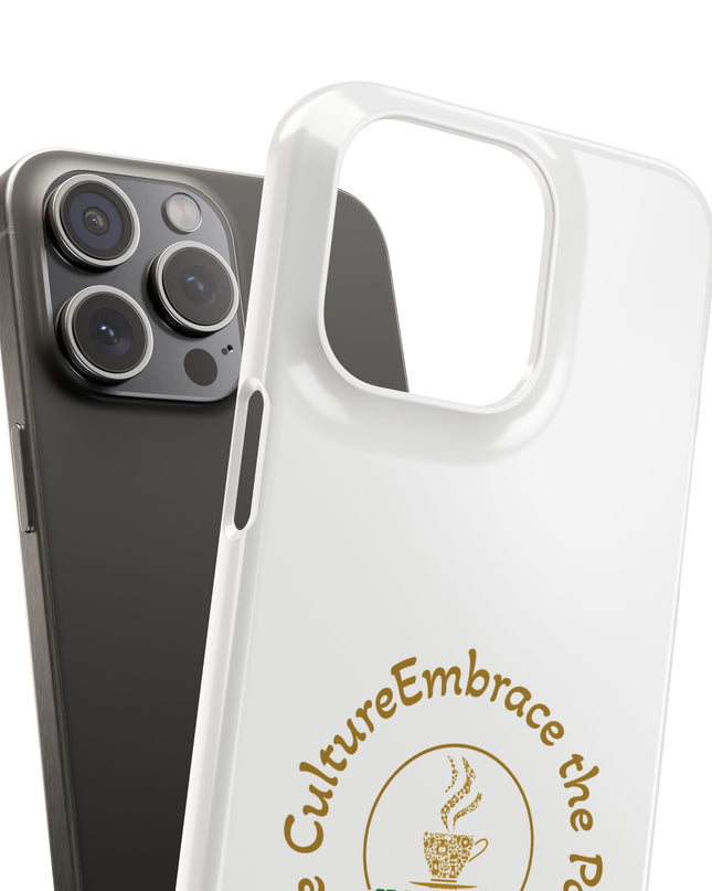 Coffee Culture Snap Phone Case KAFE' 54 Embrace the Vibe