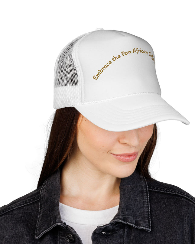 Trucker Hat Embrace the Pan African Coffee Culture