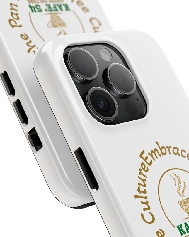 Coffee Culture Tough Phone Case KAFE 54 Embrace Design