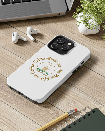 Coffee Culture Tough Phone Case KAFE 54 Embrace Design